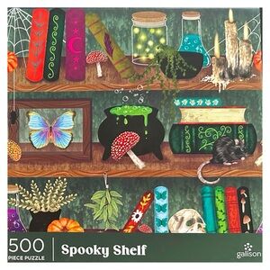 ❄️3 for 2❄️ “Spooky Shelf” Jigsaw Puzzle | 500 pieces